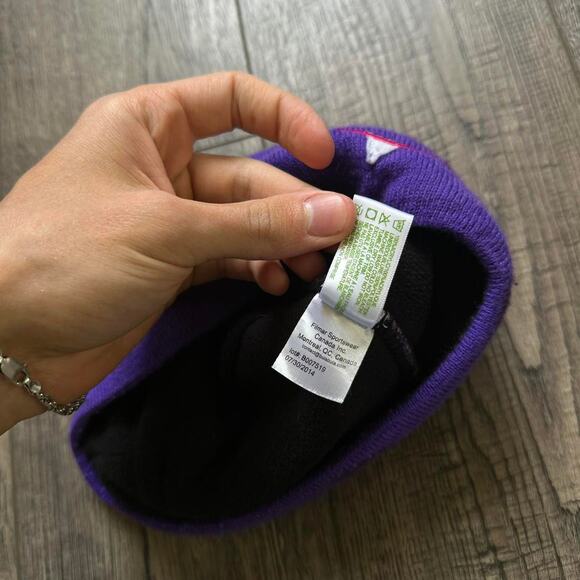 Vintage Y2K Bula Purple Monster Ear Beanie Skullcap Hat Cap main image 4